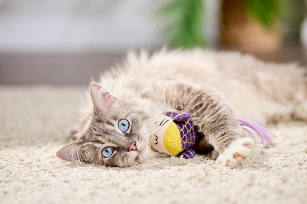 The Royal Heist - Luxury Gifts for cat lovers - 3 Catnip Toys plus Royal Elixir Catnip Spray 50ml.