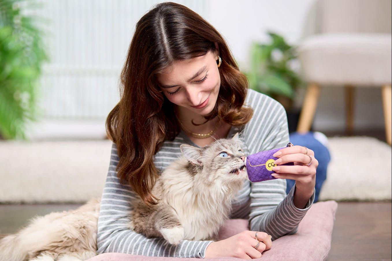The Royal Heist - Luxury Gifts for cat lovers - 3 Catnip Toys plus Royal Elixir Catnip Spray 50ml.