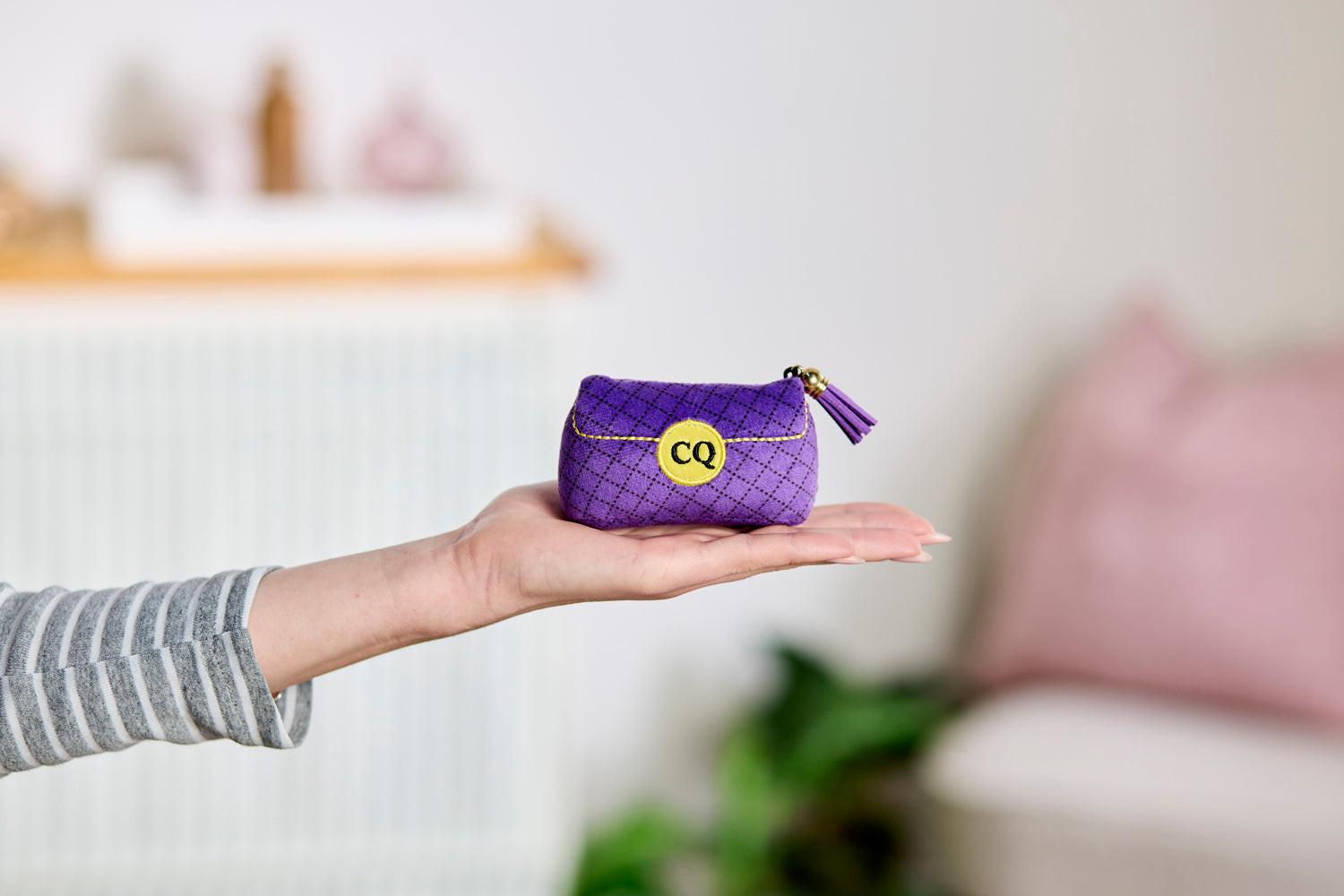 The Catnip Queen's Designer Clutch - Extra Fancy Catnip Toy with Silvervine.