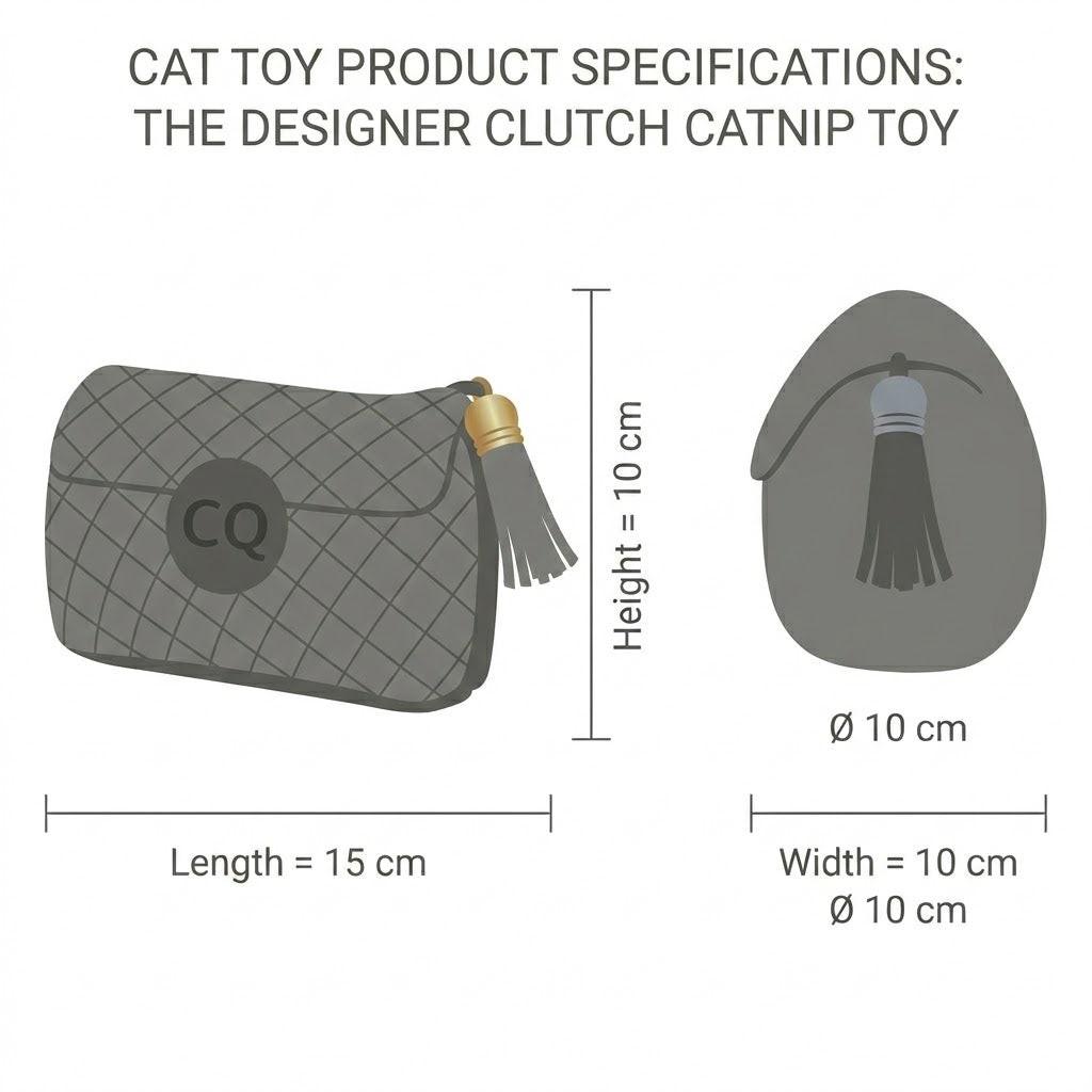 The Catnip Queen's Collection - 3 Luxury Catnip Toys for Cats - Extra Fancy Catnip with Silverine.